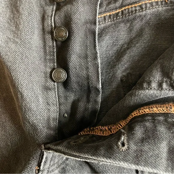 We the Free Womens Moxie Low Slung Pull On Barrel Jeans 30 in Midnight Hawk - Picture 6 of 10